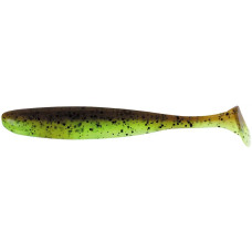 Силикон Keitech Easy Shiner 4", 401 Green Pumpkin/Chartreuse
