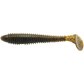 Силікон Keitech Fat Swing Impact 2,8", 101 Green Pumpkin 