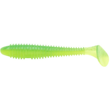 Силікон Keitech Fat Swing Impact 3,3", 424 Lime Chartreuse