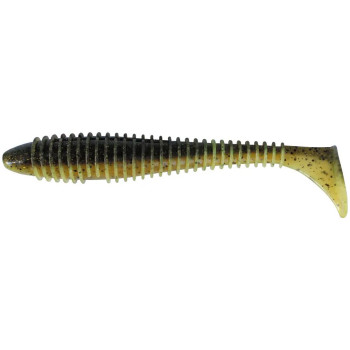 Силикон Keitech Fat Swing Impact 3,3", EA07 Watermelon PP./Yellow