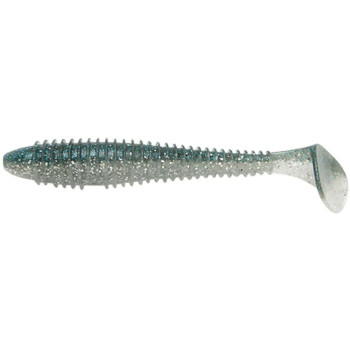 Силікон Keitech Fat Swing Impact 4,3", 431 Silver Shiner