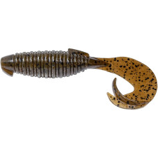 Силикон Keitech Flapper Grub 4", 101 Green Pumpkin PP