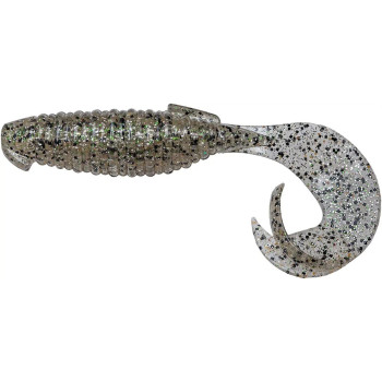 Силікон Keitech Flapper Grub 4", 320 Silver Shad