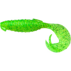Силикон Keitech Flapper Grub 4", 424 Lime Chartreuse