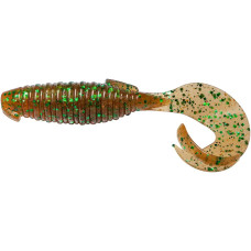 Силикон Keitech Flapper Grub 4", EA#02 Peach Green