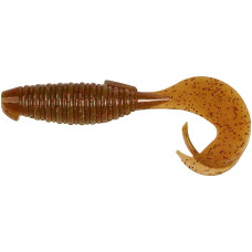 Силікон Keitech Flapper Grub 4", PAL#07 Motor Oil Red Flake