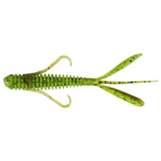 Силікон Keitech Hog Impact 3" 401 Green Pumpkin/Chartreuse
