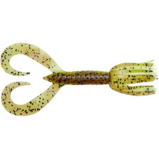 Силикон Keitech Little Spider 2" 401 Green Pumpkin/Chartreuse