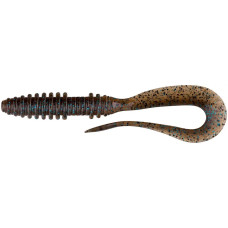 Силикон Keitech Mad Wag Mini 2.5" 207 Green Pumpkin PP. Blue