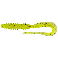 Силикон Keitech Mad Wag Mini 2.5" PAL#01 Chartreuse Red Flake