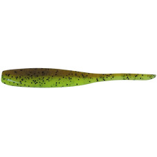 Силикон Keitech Shad Impact 2", 401 Green Pumpkin/Chartreuse