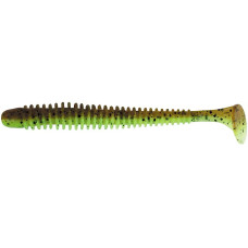 Силикон Keitech Swing Impact 2" 401 Green Pumpkin Chart.