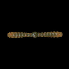 Силикон Megabass CATS KILL WORM (P) 2.5" OLIVE RED FLAKE