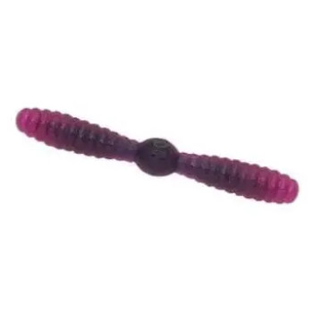 Силікон Megabass CATS KILL WORM (P) 2.5" PURPLE GRAPE CORE