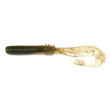 Силикон Megabass COUNTER GRUB (P) 3.5" OLIVE RED FLAKE