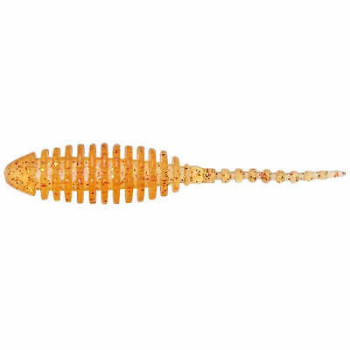 Силикон Megabass DR.CHORO 2" CLEAR ORANGE/RED&GOLD FLAKE