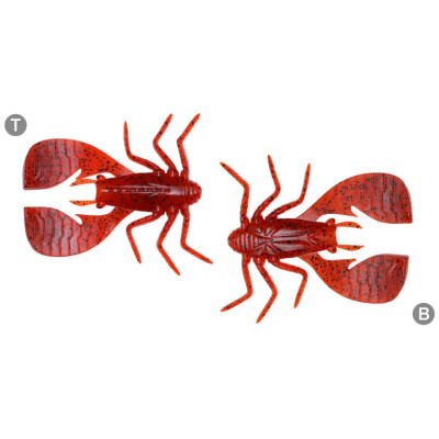 Силикон Megabass FUWABUG 3.8" SOLID RED