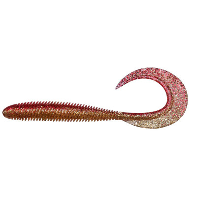 Силикон Megabass KEMURI CURLY 2.5" AKAKIN