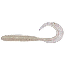 Силикон Megabass KEMURI CURLY 4.5" CLEAR HOLO