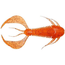 Силикон Megabass ROCK HOG 2" CLEAR ORANGE/RAINBOW FLAKE