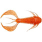 Силикон Megabass ROCK HOG 2.5" CLEAR ORANGE/RAINBOW FLAKE
