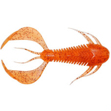 Силикон Megabass ROCK HOG 3" CLEAR ORANGE/RAINBOW FLAKE
