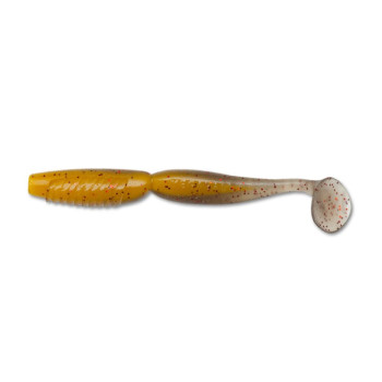 Силикон Megabass Spindle Worm 4" Smoke Caramel Core
