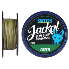 Поводковый материал Kryston Jackal Semi-Stiff Coated Braid 20м 13.6кг Weed Green