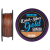 Шок-лідер Kryston Quicksilver Gold Shock Leader Coated Hooklink 20м 18.1кг Gravel Brown
