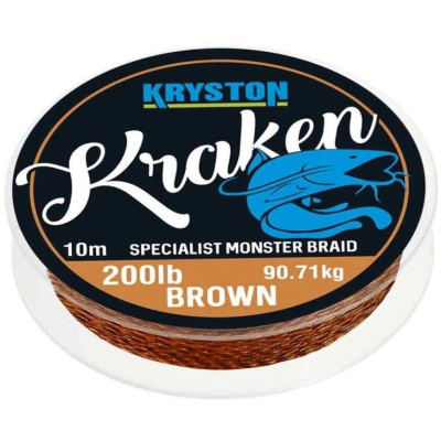 Повідцевий матеріал Kryston Kraken Specialist Monster 10м 90.7кг Brown