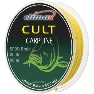Шнур Climax Cult Spod Braid 274м 0.16мм Yellow