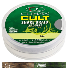 Лидкор Climax Cult Snake Braid Leadcore 10м 18.1кг Silt 