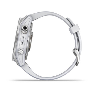 Смарт-часы Garmin Fenix 7S, Silver & Whitestone