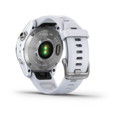Смарт-часы Garmin Fenix 7S, Silver & Whitestone