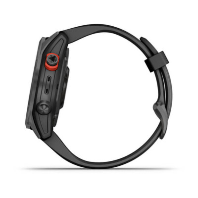 Смарт-годинник Garmin Fenix 7S Solar Edition Slate Gray & Black