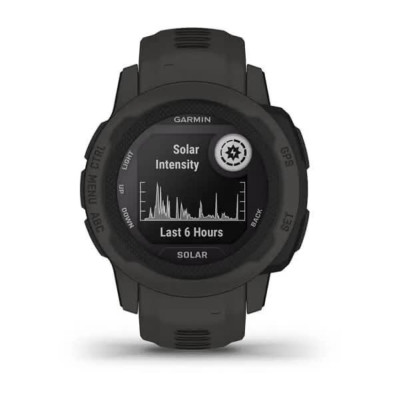 Смарт-годинник Garmin Instinct 2S, Solar Edition, Graphite