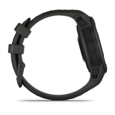 Смарт-годинник Garmin Instinct 2S, Solar Edition, Graphite