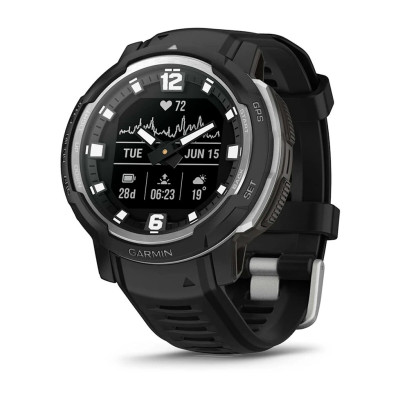 Смарт-годинник Garmin Instinct Crossover, Black
