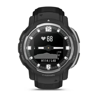 Смарт-годинник Garmin Instinct Crossover, Black