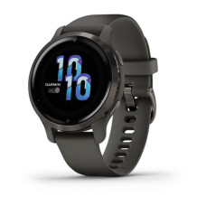 Смарт-годинник Garmin Venu 2S, Slate Stainless & Graphite 