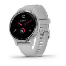 Смарт-годинник Garmin Venu 2S, Silver & Mist Gray