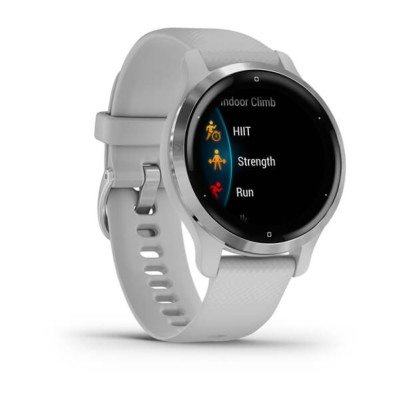 Смарт-годинник Garmin Venu 2S, Silver & Mist Gray
