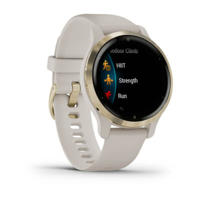 Смарт-годинник Garmin Venu 2S, Light Gold & Light Sand