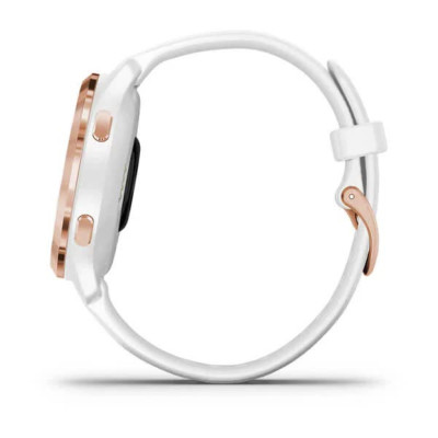 Смарт-годинник Garmin Venu 2S, Rose Gold & White