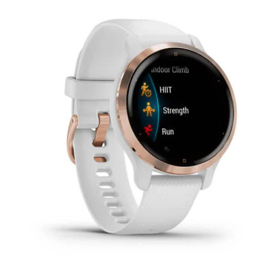 Смарт-годинник Garmin Venu 2S, Rose Gold & White
