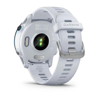 Смарт-годинник Garmin Forerunner 255 Music, Whitestone