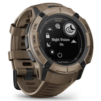 Смарт-годинник Garmin Instinct 2 Solar, Tactical Edition, Coyote Tan
