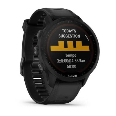 Смарт-годинник Garmin Forerunner 955, Solar Edition, Black