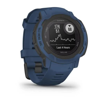 Смарт-годинник Garmin Instinct 2, Solar Edition, Tidal Blue