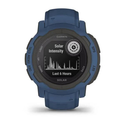 Смарт-годинник Garmin Instinct 2, Solar Edition, Tidal Blue
